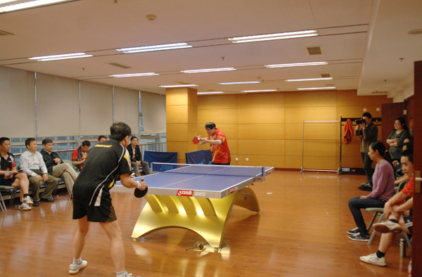 国家认监委与国家知识产权局举办乒乓球联谊活动