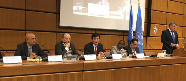 IAF主席肖建华出席UNIDO“质量基础设施和标准伙伴关系”主题边会和质量政策指导原则国际专家组会议